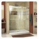 DreamLine SHDR-63760 Essence 44 to 60 in Frameless Bypass Shower Door
