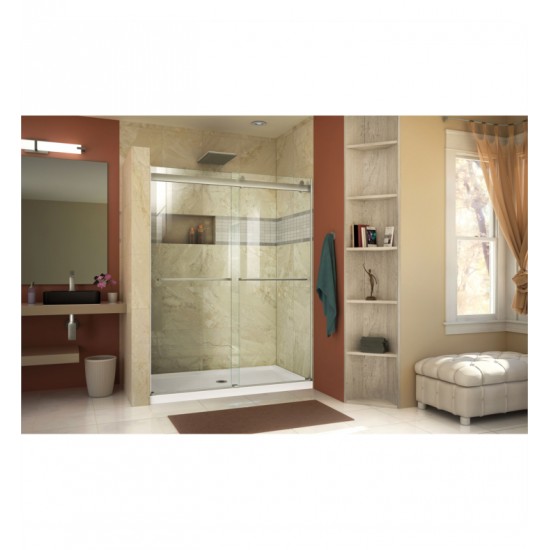 DreamLine SHDR-63760 Essence 44 to 60 in Frameless Bypass Shower Door