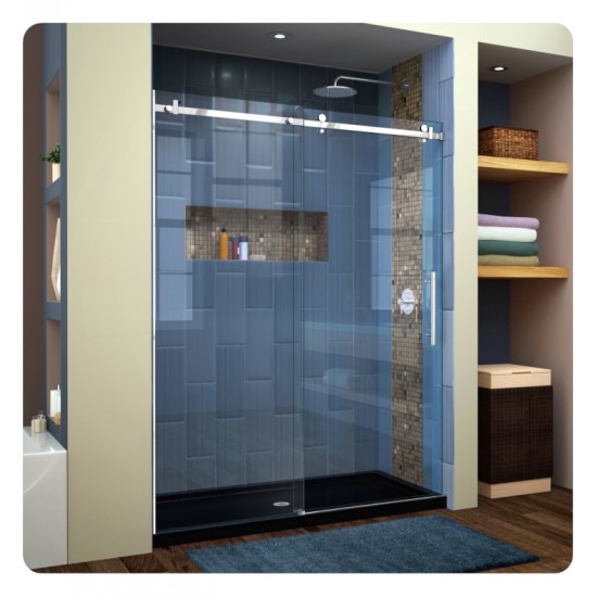 DreamLine SHDR-64 Enigma Air Frameless Sliding Shower Door