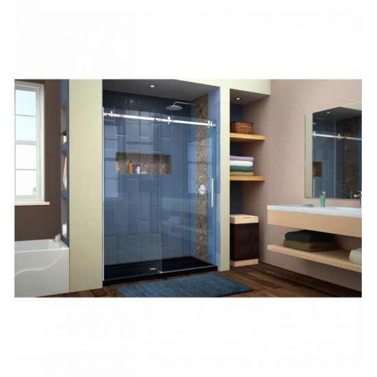 DreamLine SHDR-64 Enigma Air Frameless Sliding Shower Door