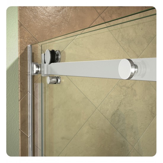 DreamLine SHDR-64 Enigma Air Frameless Sliding Shower Door