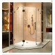 DreamLine SHEN-22 Prism Lux Frameless Hinged Shower Enclosure
