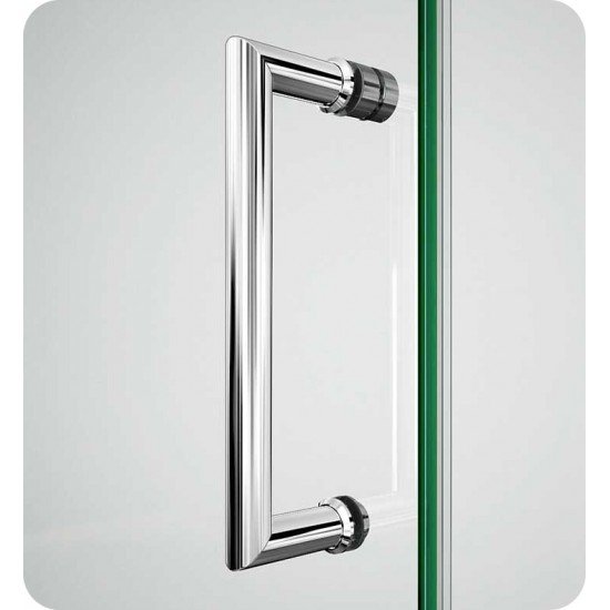 DreamLine SHEN-24-0 Unidoor Plus W 45" to 48" x D 30 3/8" to 40 3/8" x H 72" Hinged Shower Enclosure