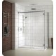 Fleurco NAW48 Nova Apollo 2-Sided In-Line 48 Sliding Door and Fixed Panel with Return Panel (Closes against wall)