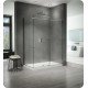 Fleurco K2P69 Kinetik 2-Sided In-Line 72 Shower Door and Fixed Panel with Return Panel (Closes against Return Panel)