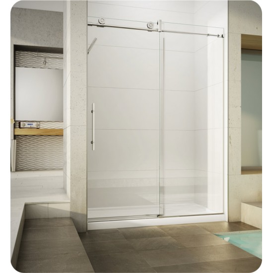 Fleurco KN69 KN Kinetik In-Line 72 Sliding Shower Door and Fixed Panel