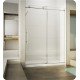 Fleurco KN45 KN Kinetik In-Line 48 Sliding Shower Door and Fixed Panel with Flush-Pull Handle