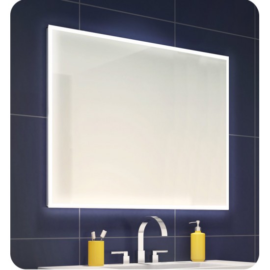 Fleurco MHA4836 HALO Mirror 48" W x 36" H with Defogger and Light