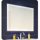 Fleurco MHA4836 HALO Mirror 48" W x 36" H with Defogger and Light