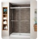 Fleurco NG148 Gemini Frameless Bypass 48 Sliding Shower Doors