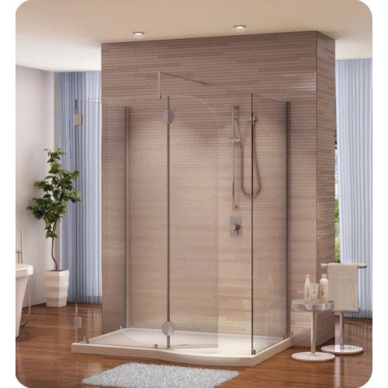Fleurco VW56305 Evolution 5' Walk in Shower Enclosure VW56305 with Square Top