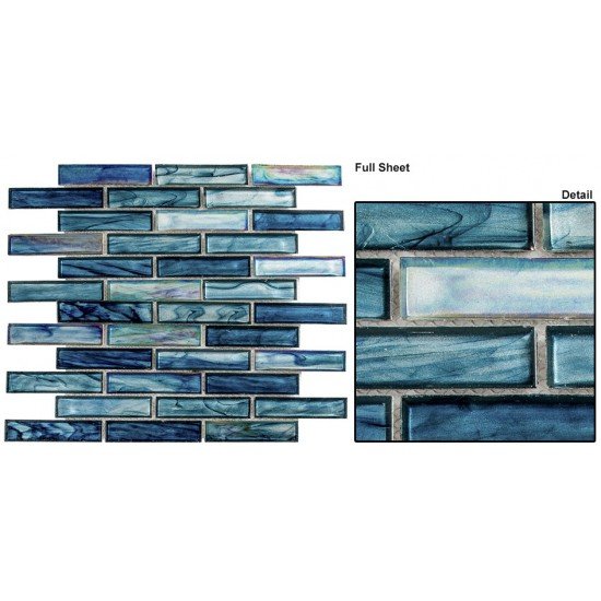 Cobalt Sea (1x4 Random Brick)