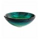 Kraus GV-391-19MM Nature 17" Single Bowl Nei Tempered Glass Vessel Bathroom Sink in Green