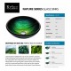 Kraus GV-391-19MM Nature 17" Single Bowl Nei Tempered Glass Vessel Bathroom Sink in Green