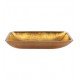 Kraus GVR-210-RE Golden Pearl 21 7/8" Glass Rectangular Single Bowl Vessel Bathroom Sink in Gold