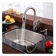 Kraus KBU12 23" Single Bowl Undermount Stainless Steel Rectangular Kitchen Sink