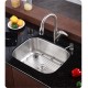 Kraus KBU12 23" Single Bowl Undermount Stainless Steel Rectangular Kitchen Sink