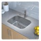 Kraus KBU12 23" Single Bowl Undermount Stainless Steel Rectangular Kitchen Sink