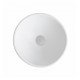 Kraus KCV-341 Elavo 13 3/4" White Ceramic Round Single Bowl Vessel Bathroom Sink