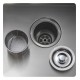 Kraus KBU14-1630-42 31 1/2" Single Bowl Undermount Stainless Steel Kitchen Sink with Nola Pull-Down Faucet and Soap Dispenser