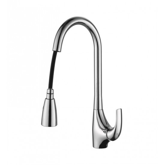 Kraus KHU100-30-1630-42 30" Single Bowl Undermount Stainless Steel Kitchen Sink with Nola Pull Down Kitchen Faucet and Soap Dispenser