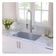 Kraus KHU100-30-KPF2230-KSD30 30" Single Bowl Undermount Stainless Steel Kitchen Sink with Kitchen Faucet and Soap Dispenser