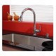 Kraus KHU100-30-KPF2230-KSD30 30" Single Bowl Undermount Stainless Steel Kitchen Sink with Kitchen Faucet and Soap Dispenser