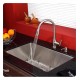 Kraus KHU100-30-KPF2230-KSD30 30" Single Bowl Undermount Stainless Steel Kitchen Sink with Kitchen Faucet and Soap Dispenser