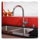 Kraus KHU103-33-KPF2230-KSD30SN 32 3/4" Double Bowl Undermount Stainless Steel Kitchen Sink with Kitchen Faucet and Soap Dispenser