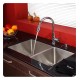 Kraus KHU103-33-KPF2230-KSD30SN 32 3/4" Double Bowl Undermount Stainless Steel Kitchen Sink with Kitchen Faucet and Soap Dispenser