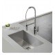 Kraus KHU32 Pax 30 1/2" Single Bowl Undermount Stainless Steel Rectangular Kitchen Sink