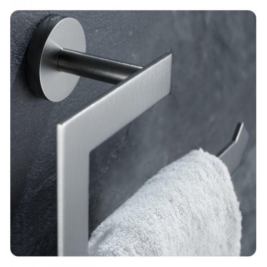 Kraus KEA-12225 Imperium 10" Wall Mount Towel Ring