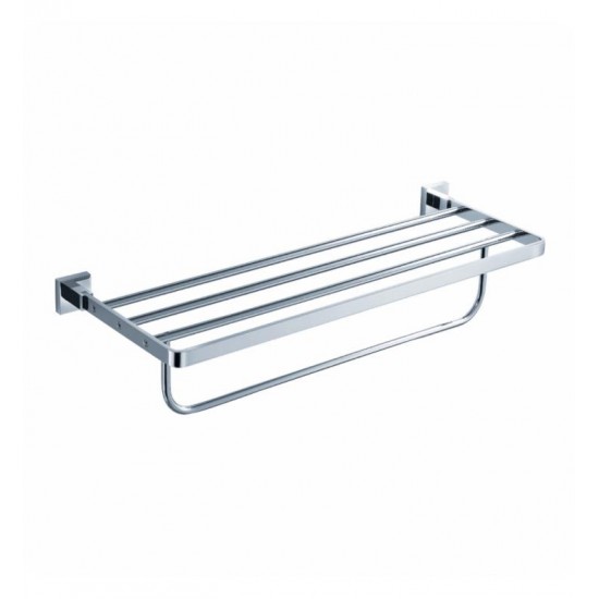 Kraus KEA-14442 Aura 23 5/8" Wall Mount Bath Towel Rack with Towel Bar