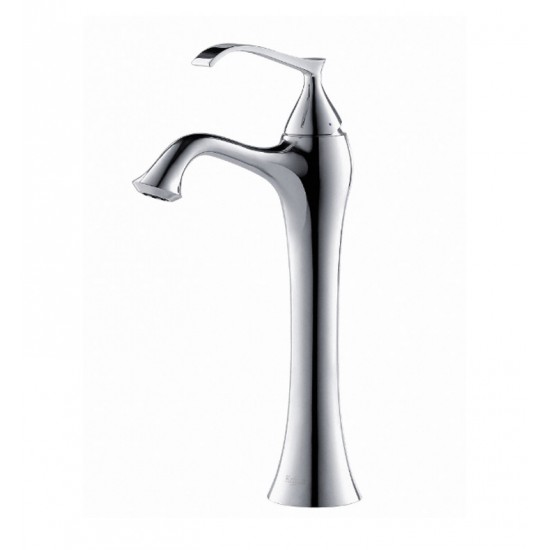 Kraus KEF-15000 Ventus Exquisite 7" 1.2 GPM Single Hole Vessel Bathroom Sink Faucet