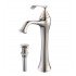 With Matching Pop-Up Drain in Brushed Nickel