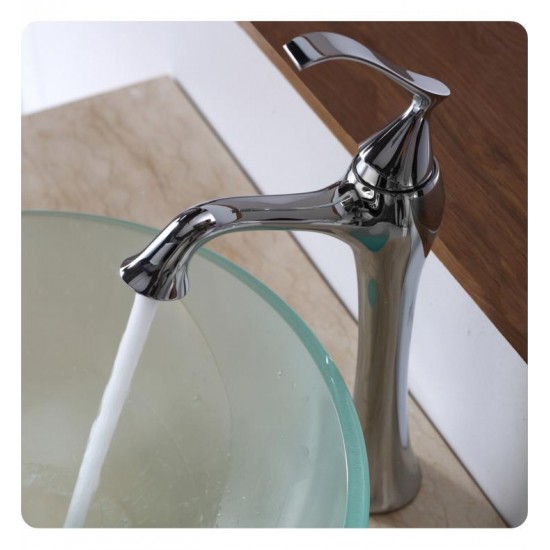 Kraus KEF-15000 Ventus Exquisite 7" 1.2 GPM Single Hole Vessel Bathroom Sink Faucet