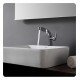Kraus KEF-15100 Typhon Exquisite 7 1/4" 1.5 GPM Single Hole Vessel Bathroom Sink Faucet in Chrome