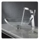 Kraus KEF-15100 Typhon Exquisite 7 1/4" 1.5 GPM Single Hole Vessel Bathroom Sink Faucet in Chrome