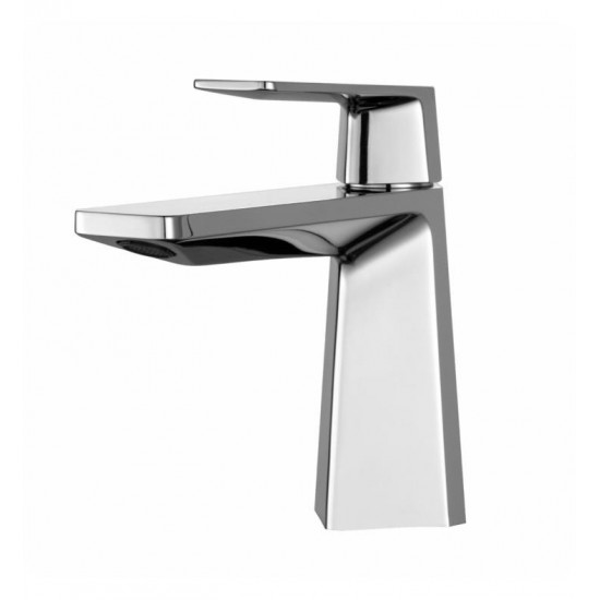 Kraus KEF-15301 Aplos Exquisite 5 3/4" Single Handle Vessel Bathroom Sink Faucet with Lift Rod Drain