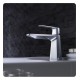 Kraus KEF-15301 Aplos Exquisite 5 3/4" Single Handle Vessel Bathroom Sink Faucet with Lift Rod Drain