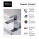 Kraus KEF-15301 Aplos Exquisite 5 3/4" Single Handle Vessel Bathroom Sink Faucet with Lift Rod Drain