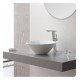 Kraus KEF-15400BN Novus Exquisite 6 1/4" 1.5 GPM Single Hole Vessel Bathroom Sink Faucet in Brushed Nickel
