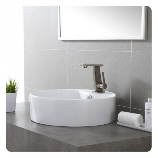 Kraus KEF-15401 Novus Exquisite 4 7/8" 1.5 GPM Single Hole Mid-Arc Bathroom Sink Faucet