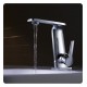 Kraus KEF-15401 Novus Exquisite 4 7/8" 1.5 GPM Single Hole Mid-Arc Bathroom Sink Faucet