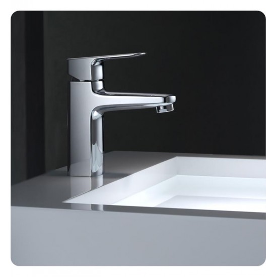 Kraus KEF-15501 Virtus Exquisite 5 3/4" 1.5 GPM Single Hole Vessel Bathroom Sink Faucet