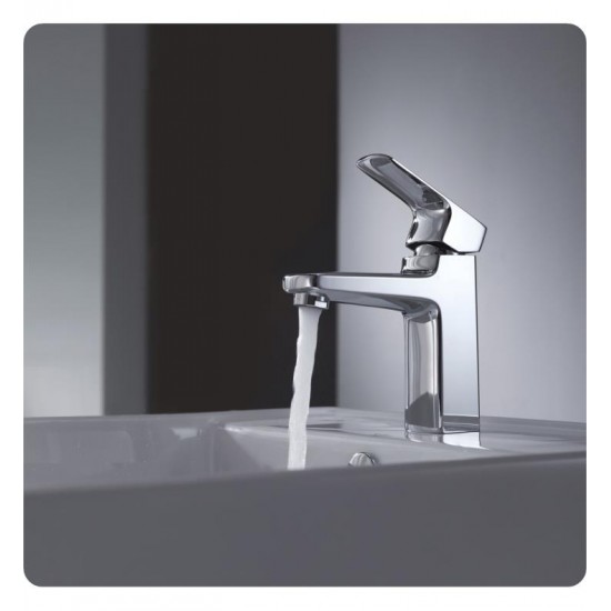 Kraus KEF-15501 Virtus Exquisite 5 3/4" 1.5 GPM Single Hole Vessel Bathroom Sink Faucet