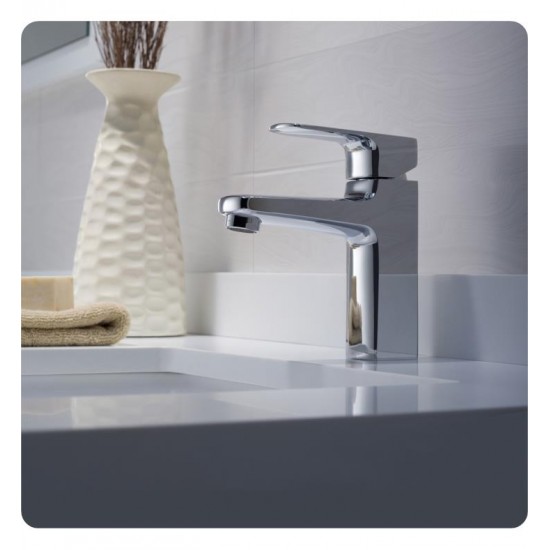 Kraus KEF-15501 Virtus Exquisite 5 3/4" 1.5 GPM Single Hole Vessel Bathroom Sink Faucet