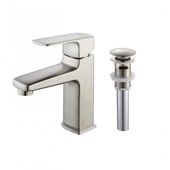 Kraus KEF-15501 Virtus Exquisite 5 3/4" 1.5 GPM Single Hole Vessel Bathroom Sink Faucet