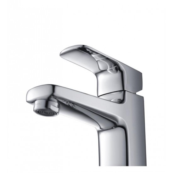 Kraus KEF-15501 Virtus Exquisite 5 3/4" 1.5 GPM Single Hole Vessel Bathroom Sink Faucet