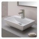Kraus KEF-15501 Virtus Exquisite 5 3/4" 1.5 GPM Single Hole Vessel Bathroom Sink Faucet